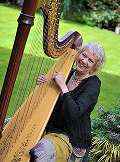 helen barley, wedding and events harpist